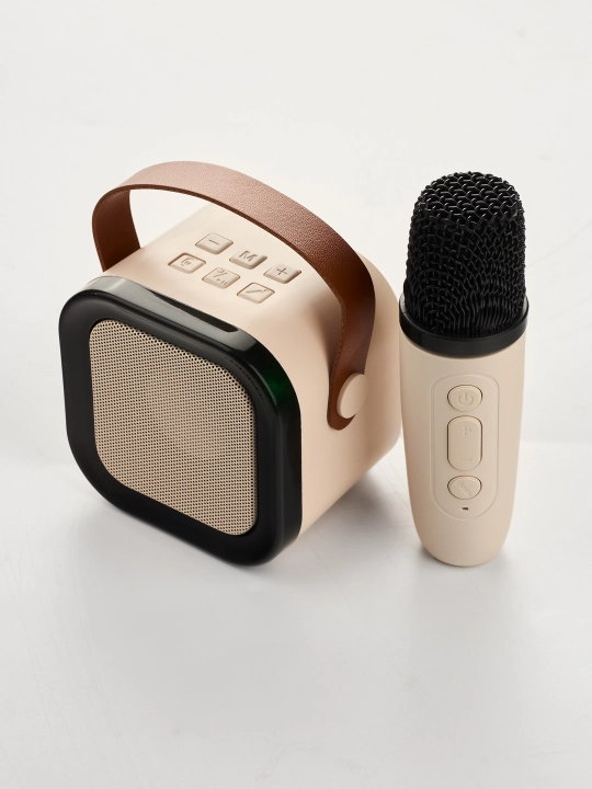 Караоке колонка, портативная, с микрофоном, беспроводная, Bluetooth