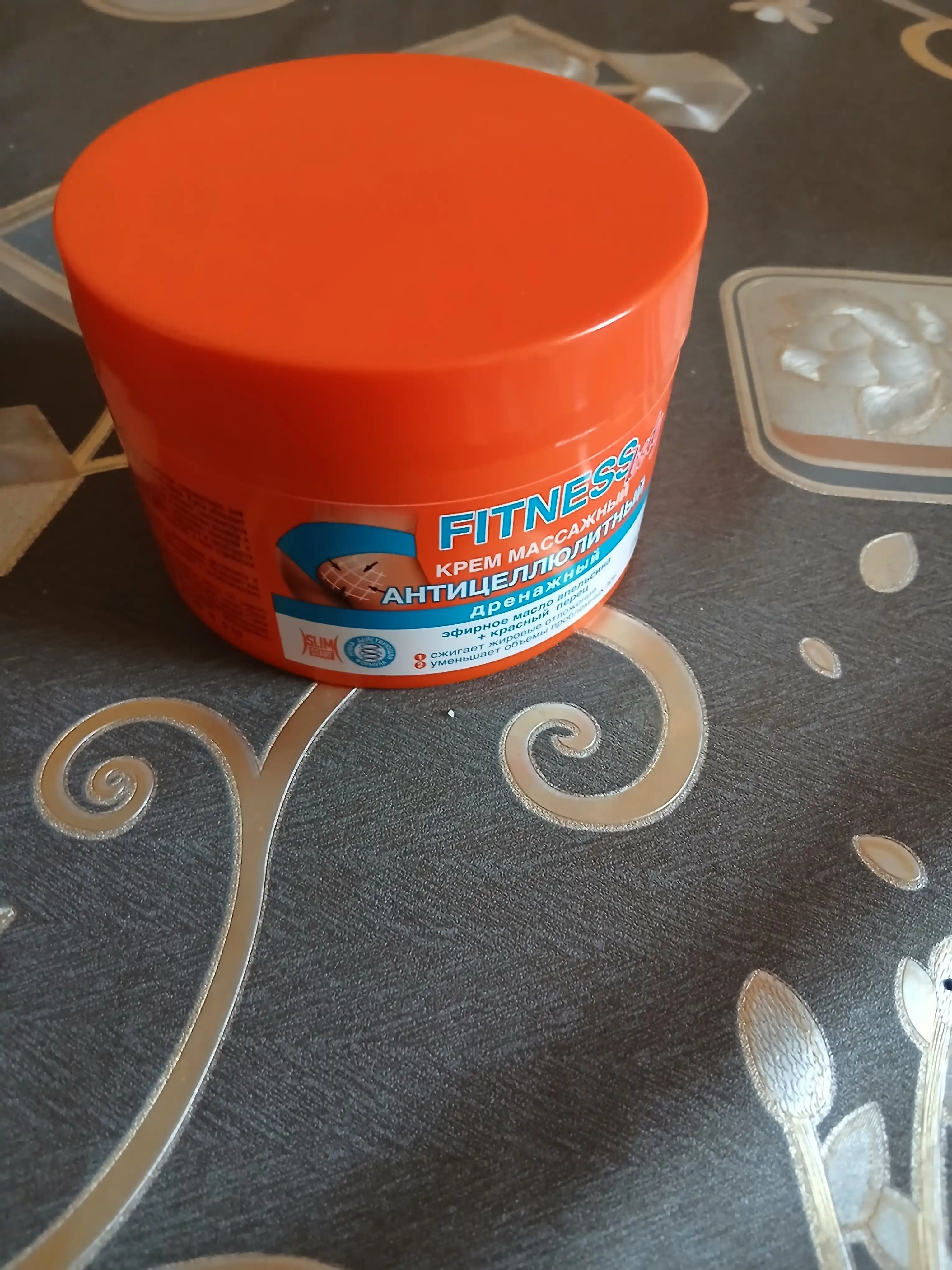 Selulitga qarshi massaj kremi Floresan, Fitness body drenaj, 500 ml