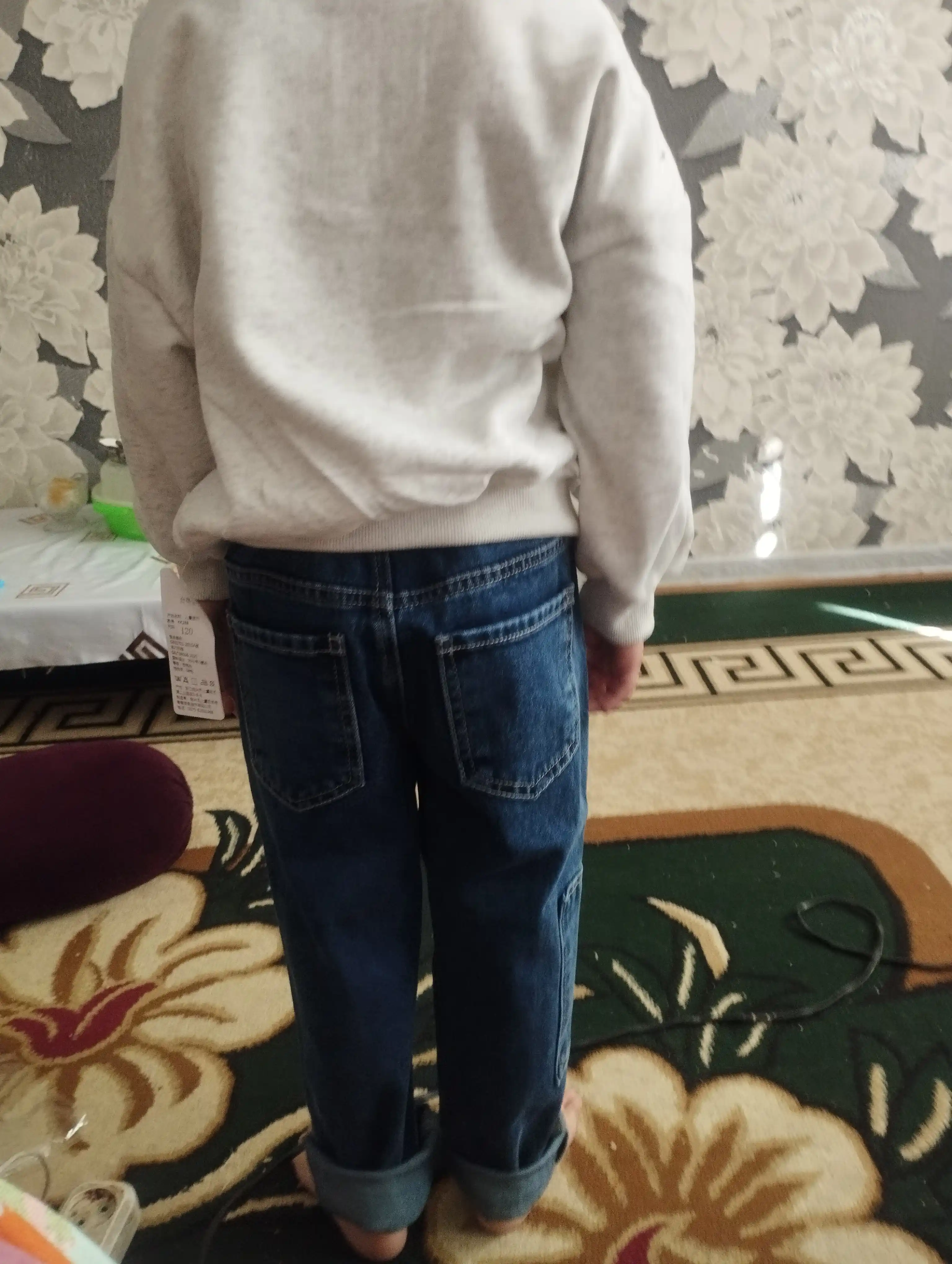 Прямые джинсы для мальчиков