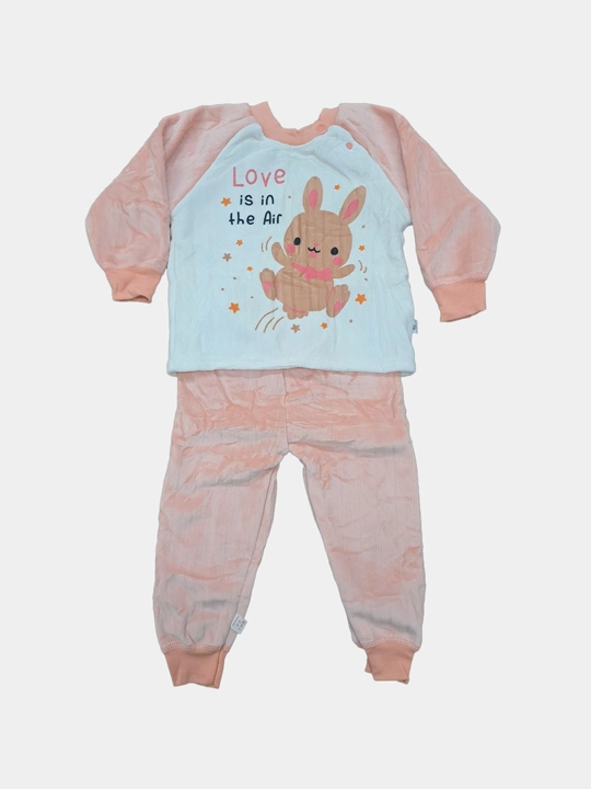 Yumshoq qishki quyonchali pijama bolajonlar uchun Issiqlik va qulaylik kechas ham