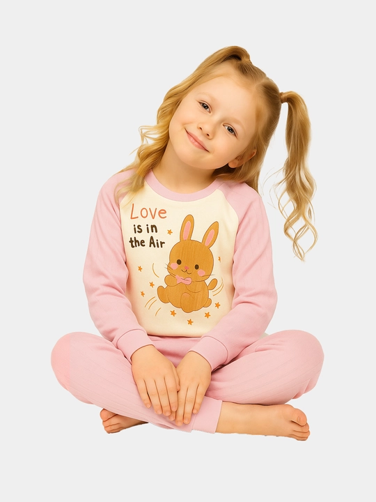 Yumshoq qishki quyonchali pijama bolajonlar uchun Issiqlik va qulaylik kechas ham