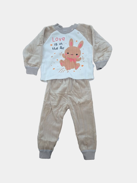 Yumshoq qishki quyonchali pijama bolajonlar uchun Issiqlik va qulaylik kechas ham