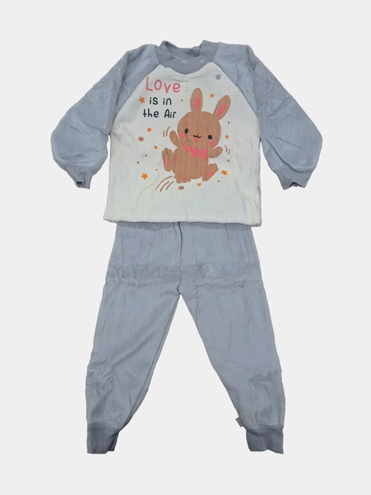 Yumshoq qishki quyonchali pijama bolajonlar uchun Issiqlik va qulaylik kechas ham