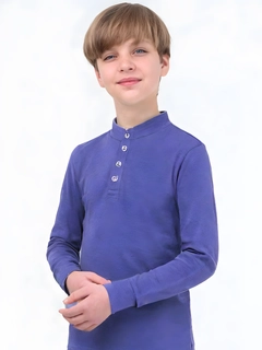 Синий меланж