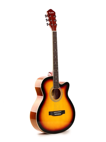 Kabat 40-Dyumli Akustik Gitara 6 torli, boshlovchilar uchun, to'plam 12 tasi 1 da, 105-sm 10