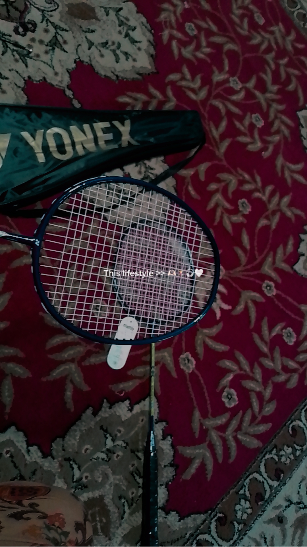 Ракетки для бадминтона Yonex, пара, с сумкой