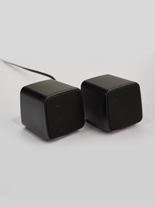 Мини колонки с RGB подсветкой, для компьютеров, смартфонов и ноутбуков, USB