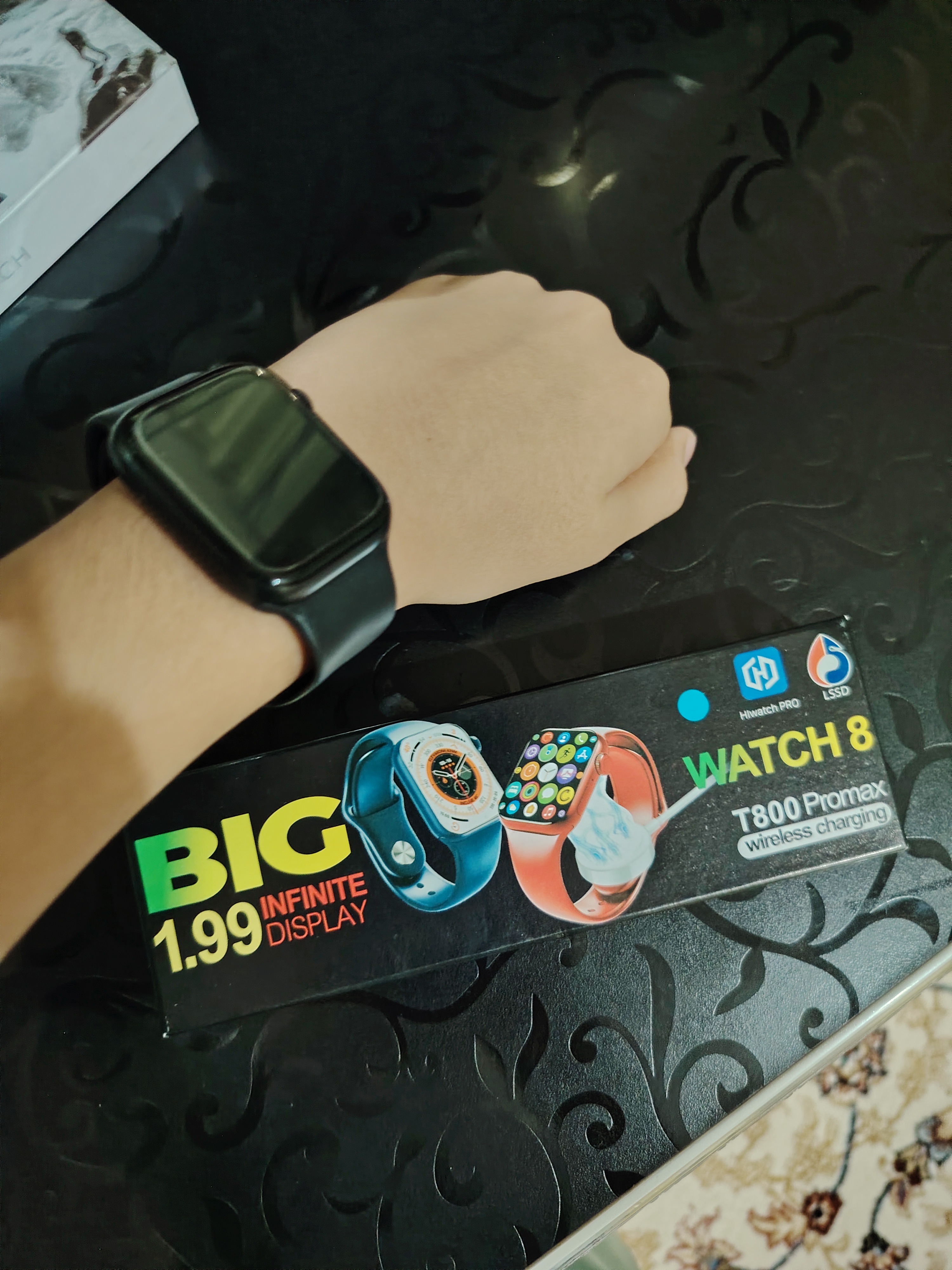 Умные часы Big Smart Watch T800 Pro Max, 49 мм, для iOS, Android, в 4 разных цветах