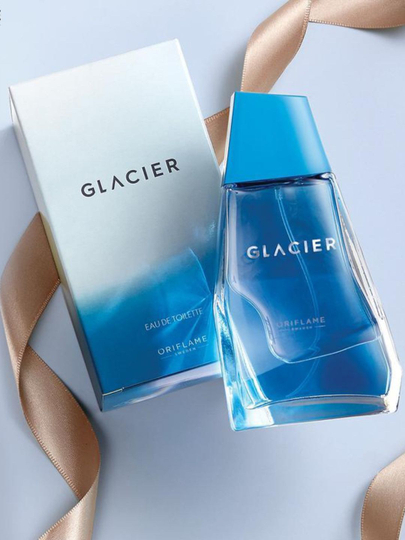 Erkaklar parfyumlangan suvi Glacier, 100 ml - 