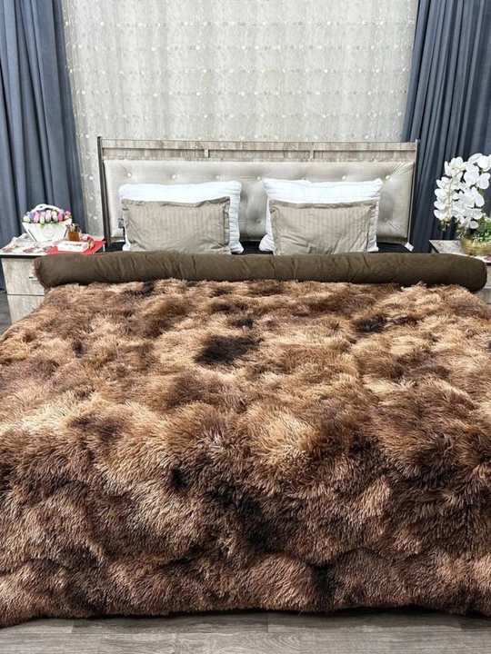 Qishki yumshoq adyol, junli, ikki kishilik razmer 200*230cm - 
