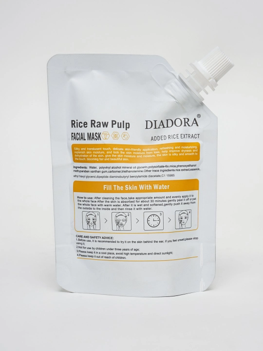 Маска для лица Diadora Rice Raw Pulp Facial Mask, 100гр