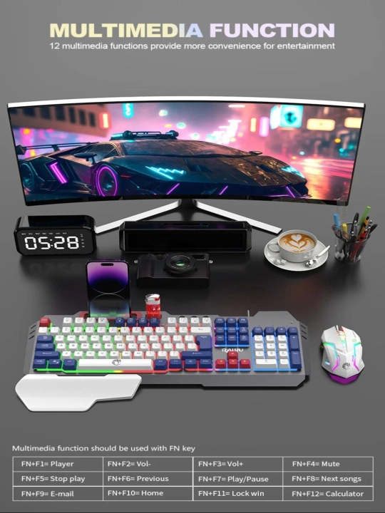 Игровые клавиатуры с RGB-подсветкой – сила в каждом нажатии, стиль в каждом свете