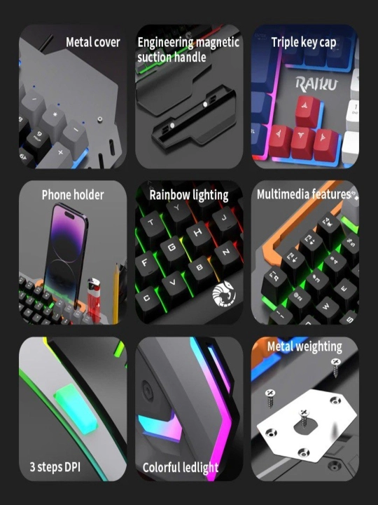 Игровые клавиатуры с RGB-подсветкой – сила в каждом нажатии, стиль в каждом свете