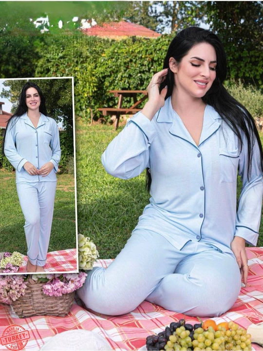 Ayollar uchun pijamalar, JENIKA, paxta - 
