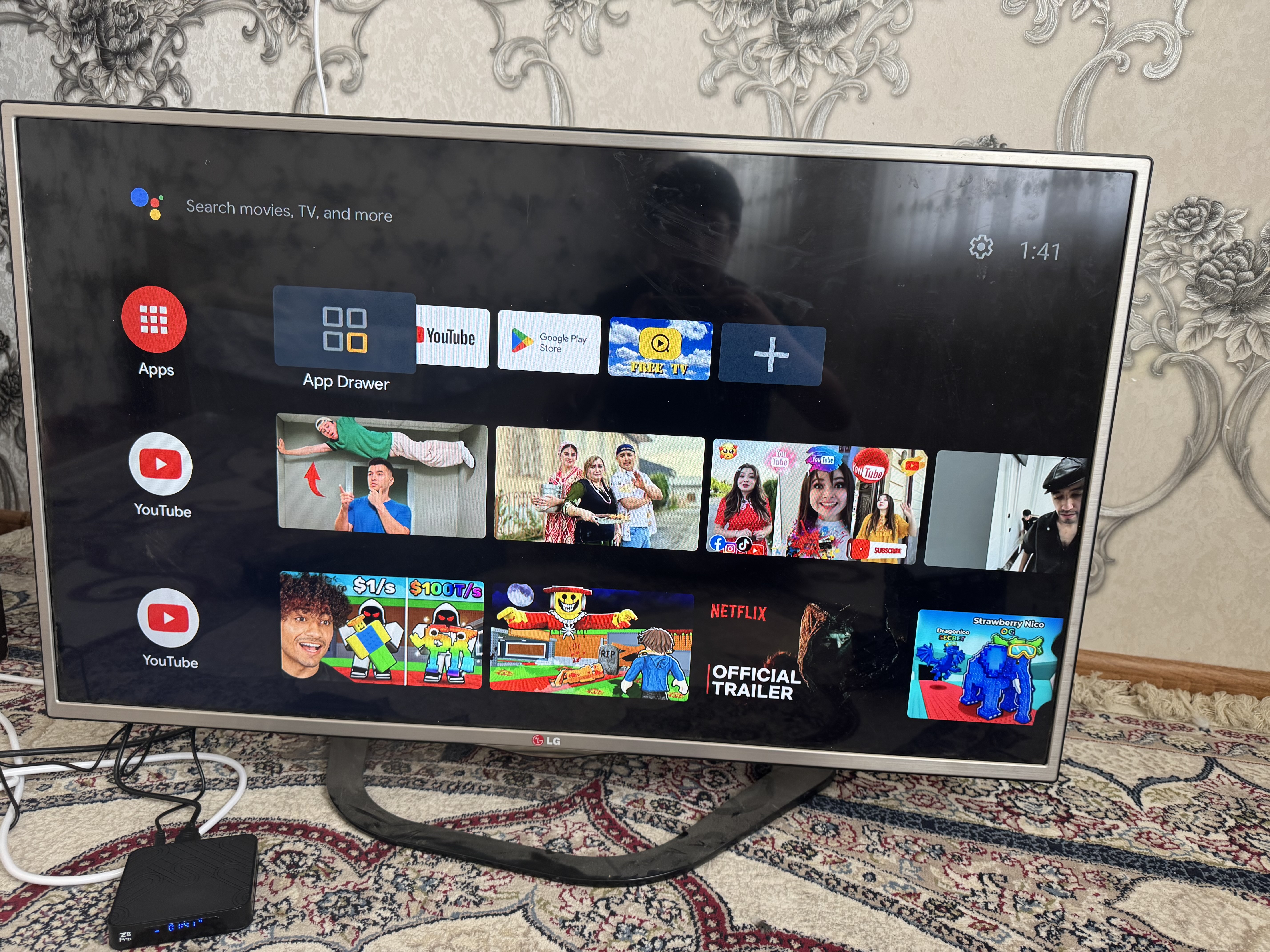 Smart Box tv televizor uchun pristavka TV box Q5, Z6, Z8 Pro, X Box, P5, P7 Android TV