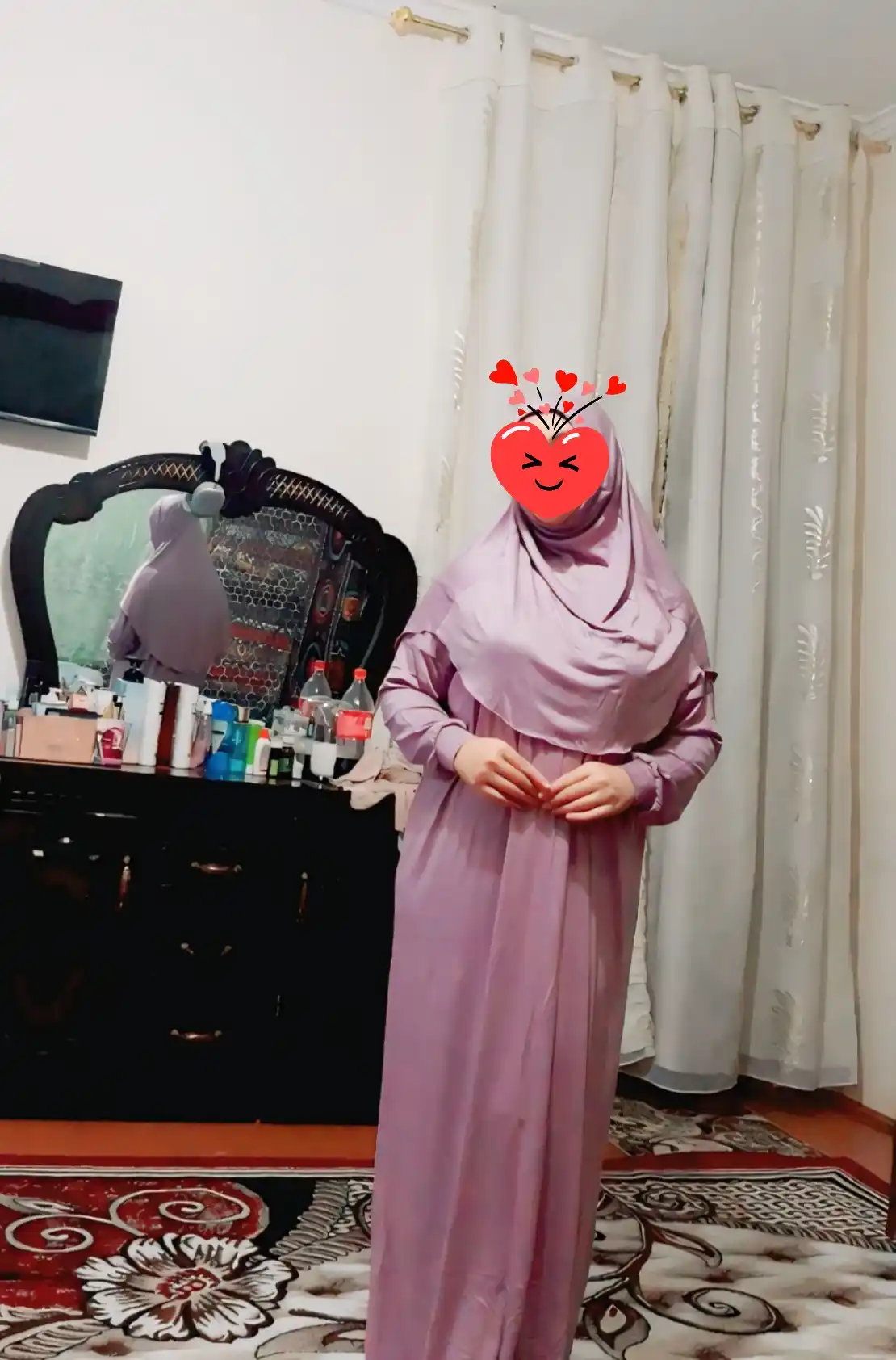 Женское платье для намаза, намазник Атласхон