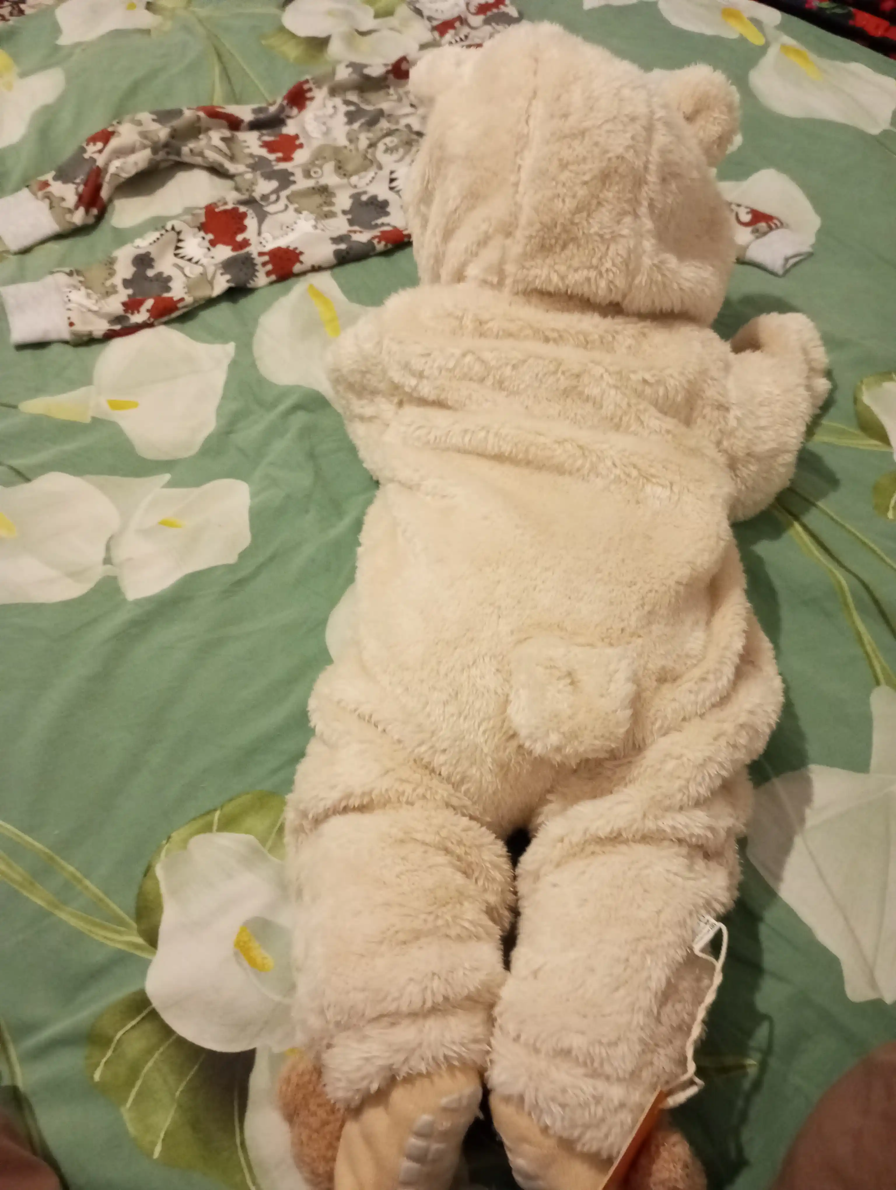 Плюшевый комбинезон для новорожденных малышей Teddy Bear
