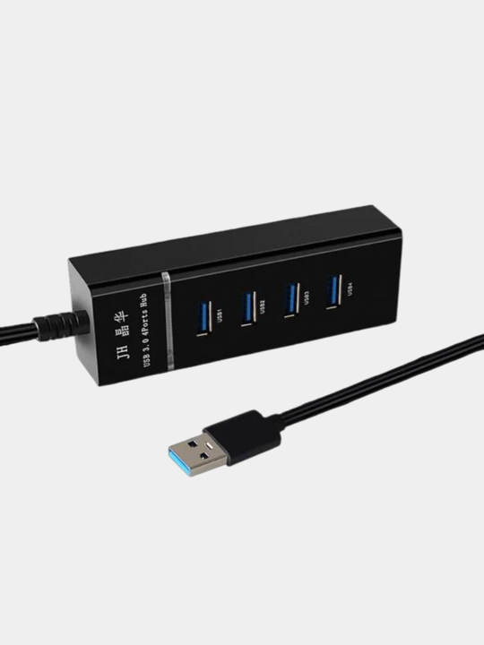 USB HUB 3.0, 2.0 Jinghua Type-A, 4 порта, длина кабеля 1 метр