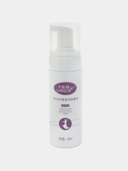 Intim gigiena uchun suyuq antibakterial vosita Carich, ko'pik, 150 ml - 