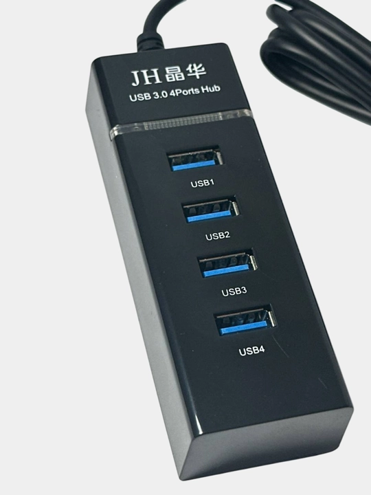 USB HUB 3.0, 2.0 Jinghua Type-A, 4 порта, длина кабеля 1 метр