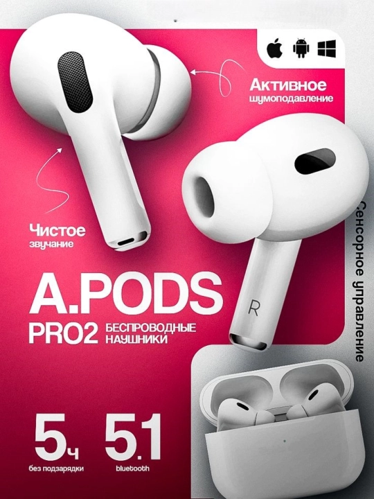 Simsiz quloqchinlar Pods pro 2,IOS va Android uchun,shovqinni bekor qilish - 