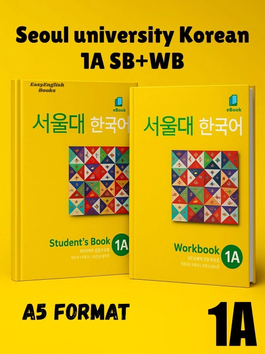 Seoul University Korean, Kitobi 1A, 1B, 2A, 2B, Students Book va Work book - 