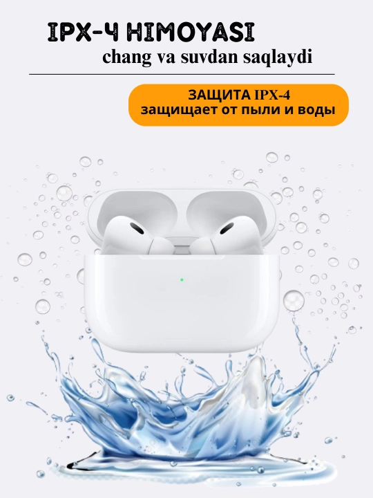 Simsiz quloqchinlar ,Pods pro 2,IOS va Android uchun,shovqinni bekor qilish