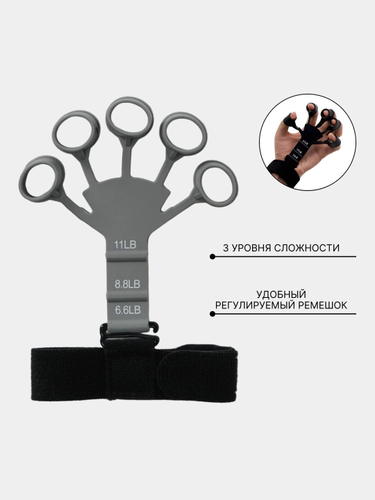 Эспандер для пальцев и запястий, тренажер для пальцев, профилактика инсульта