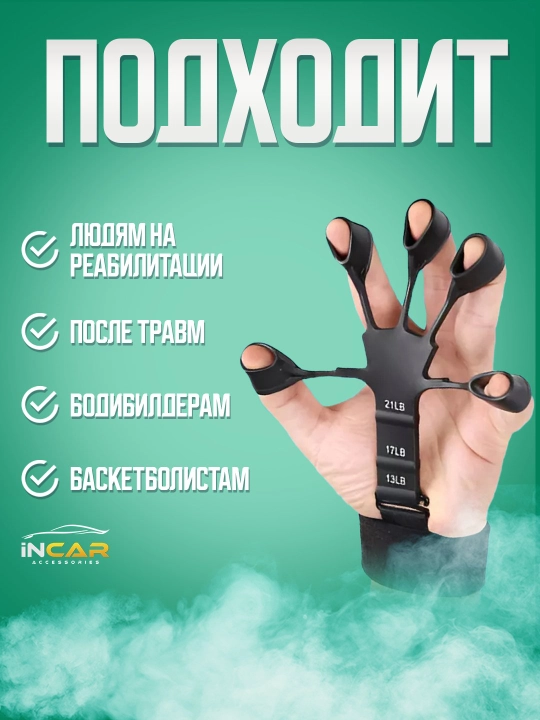 Эспандер для пальцев и запястий, тренажер для пальцев, профилактика инсульта