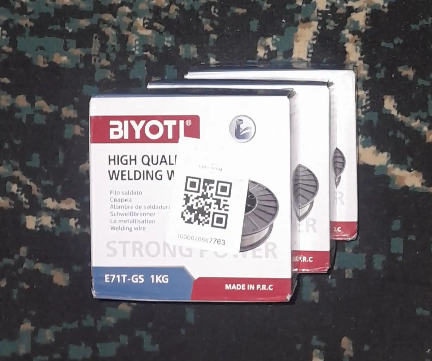 Payvandlash uchun kukunli sim, 1 kg, 0.8 mm, ART 166003