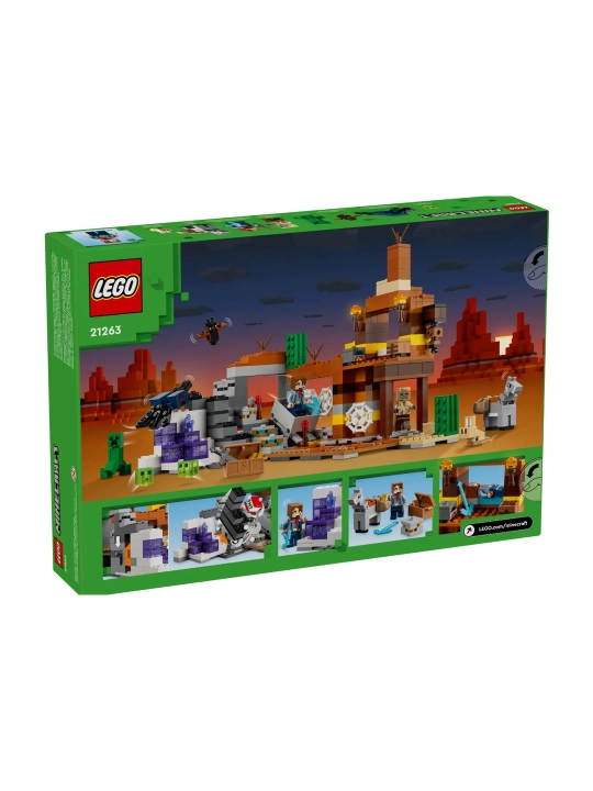 Конструктор LEGO Minecraft 21263 «Шахта Бесплодных земель», 538 деталей