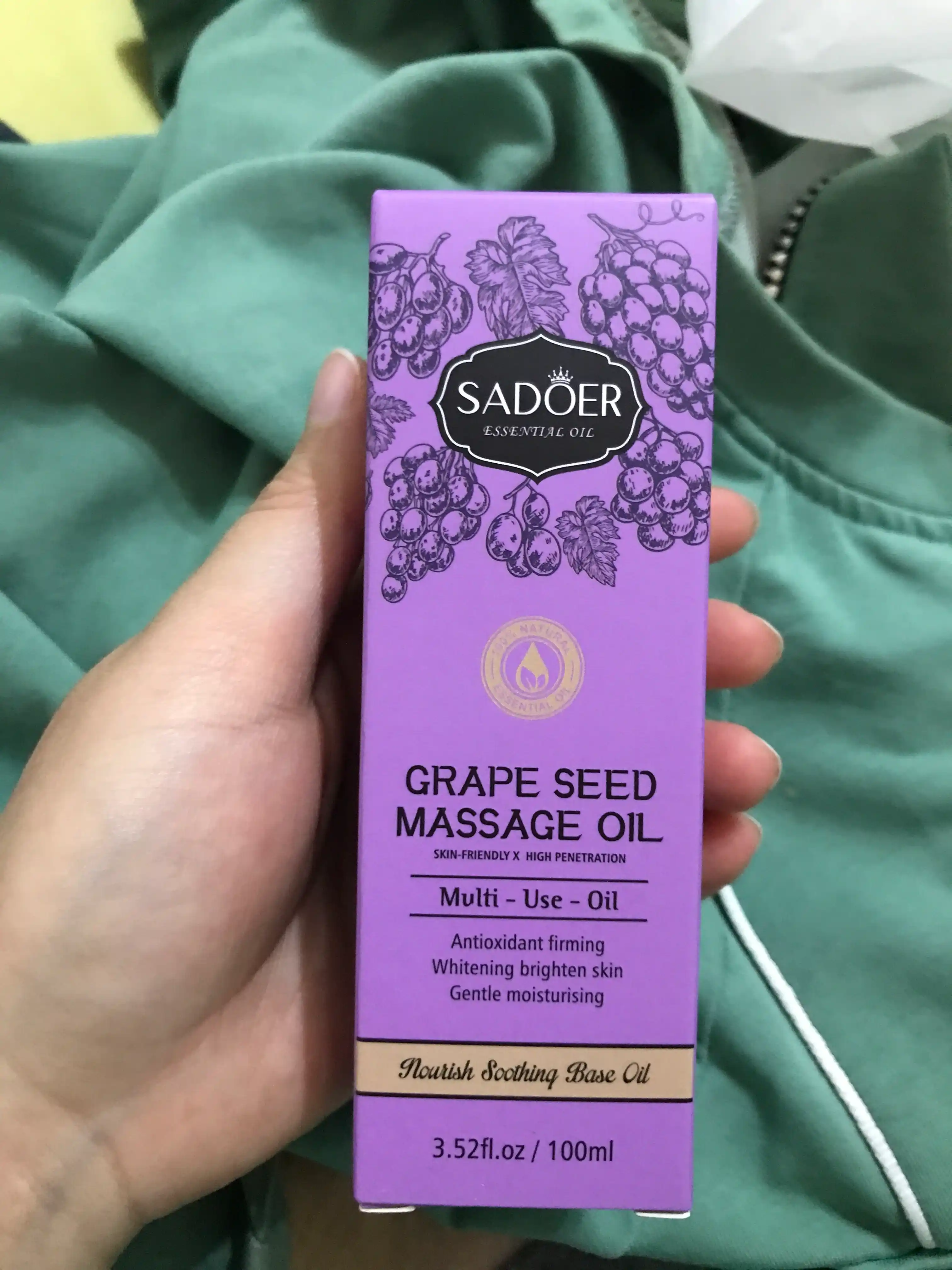 Tana va sochlar uchun universal massaj moyi, 100 ml