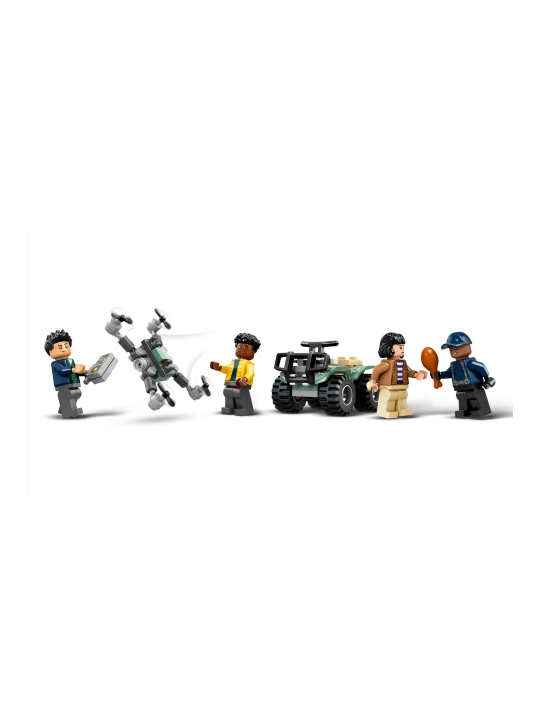 Конструктор LEGO Jurassic World 76966 Миссии динозавров: грузовик для перевозки аллозавров
