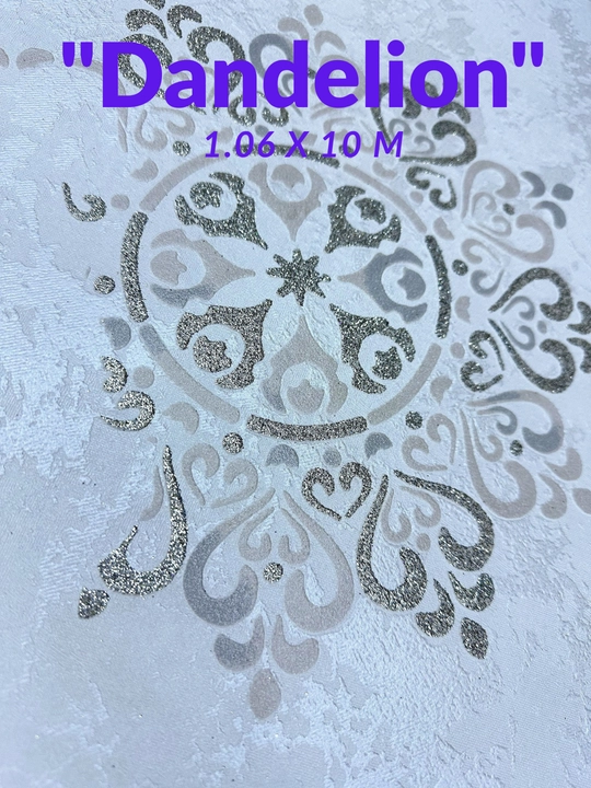 Обои Dandelion, 1, 06x10 м, моющийся, хорошего качества, прочный, настенный декор, влагостойкий