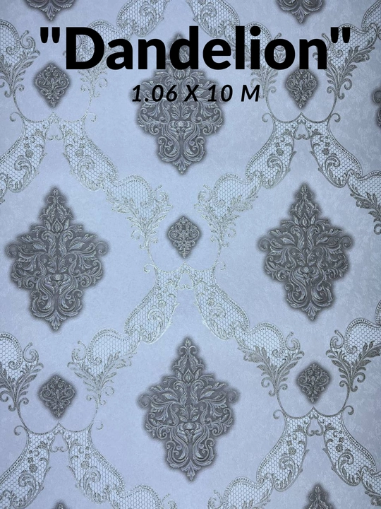 Обои Dandelion, 1, 06x10 м, моющийся, хорошего качества, прочный, настенный декор, влагостойкий