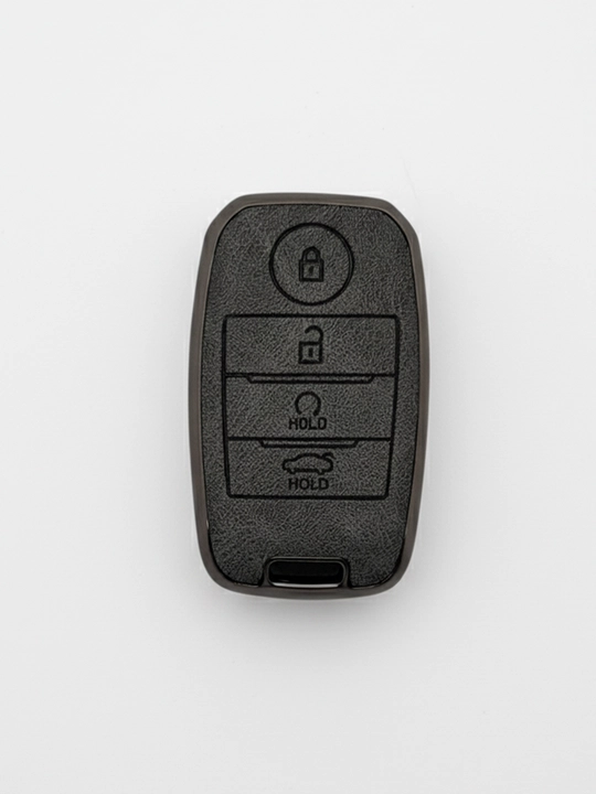 Чехол для пульта, ключа KIA K5/K8/K9/Sorento/Sportage, из эко кожи и ТПУ