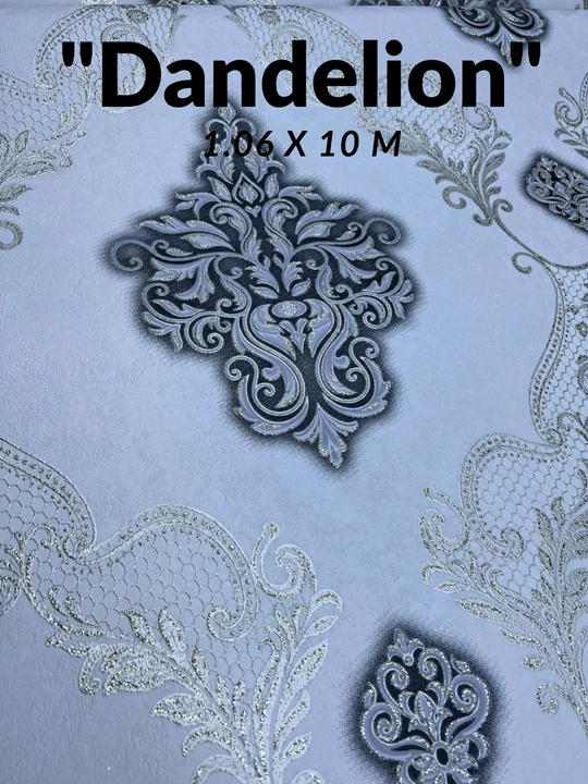 Обои Dandelion, 1, 06x10 м, моющийся, хорошего качества, прочный, настенный декор, влагостойкий