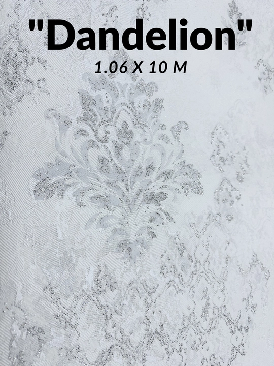 Обои Dandelion, 1, 06x10 м, моющийся, хорошего качества, прочный, настенный декор, влагостойкий
