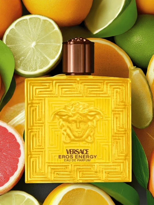 Versace EROS ENERGY EDP, 100 мл для мужчин, свежий-цитрусовый аромат, Италия 