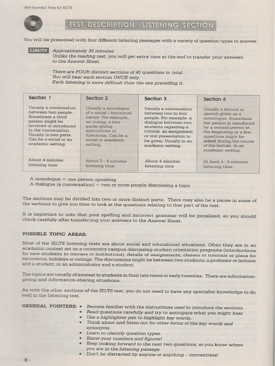 404 Essential Tests for IELTS (A4 формат)