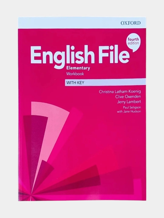 English File Beginner, Elementary, Pre Intermediate Student's book+Workbook, Paul Seligson