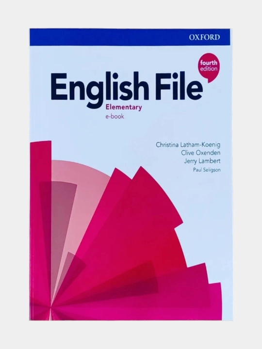 English File Beginner, Elementary, Pre Intermediate Student's book+Workbook, Paul Seligson