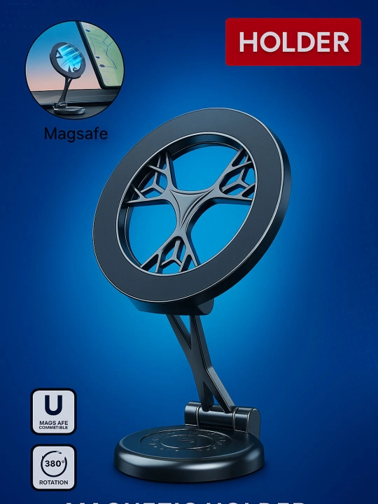 Magnit avtomobil holder telefon ushlagichi MagSafe, universal, mashinaga telefon tutqich - 