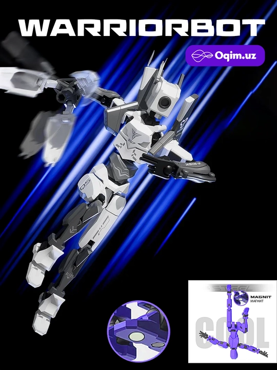 Робот Dummy 13 Titan 14 T13, магнитные шарниры, подвижная, 3D конструктор-фигурка