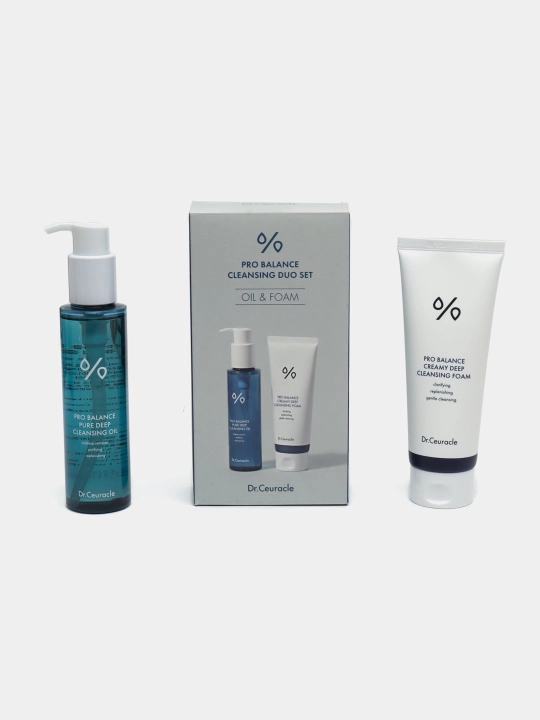 Dr.Ceuracle Pro Balance Cleansing Duo — двухэтапный набор для очищения макияжа