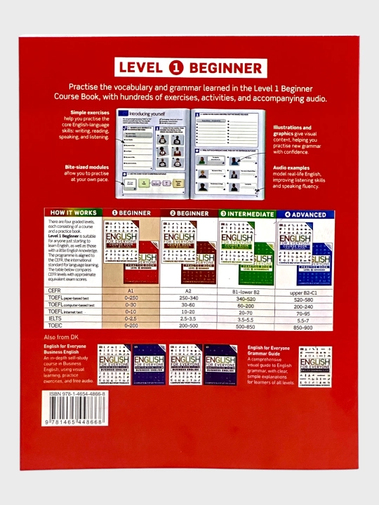 English for everyone practice book level 1 beginner 