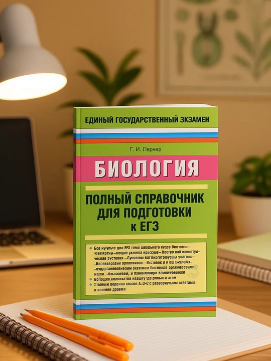 Biologiya. Yagona davlat imtihoniga tayyorgarlik ko'rish uchun to'liq qo'llanma. G. I. Lerner