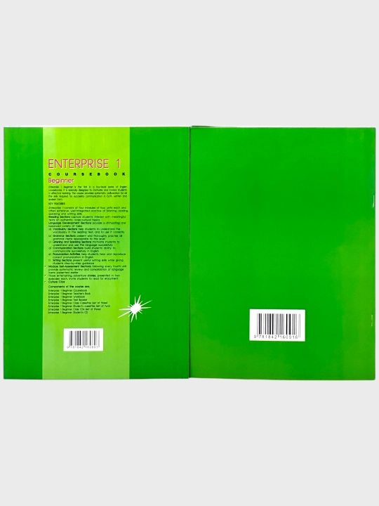 Enterprise 1 beginner Coursebook+Workbook Virgina Evans