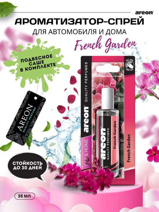 Aromatizator avto Areon, mashina uchun asvejitel, moshina asvejitel, 35 ml - 