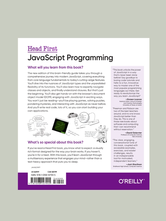 Head First JavaScript Programming, 2nd Edition